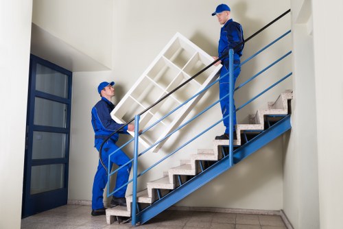 Image representing inclusive service delivery for Bromley Man with Van, showing helpful staff