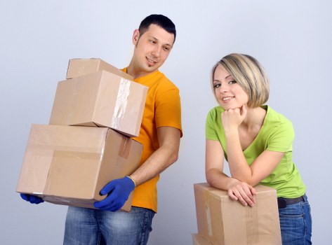 Professional Bromley movers handling furniture with care